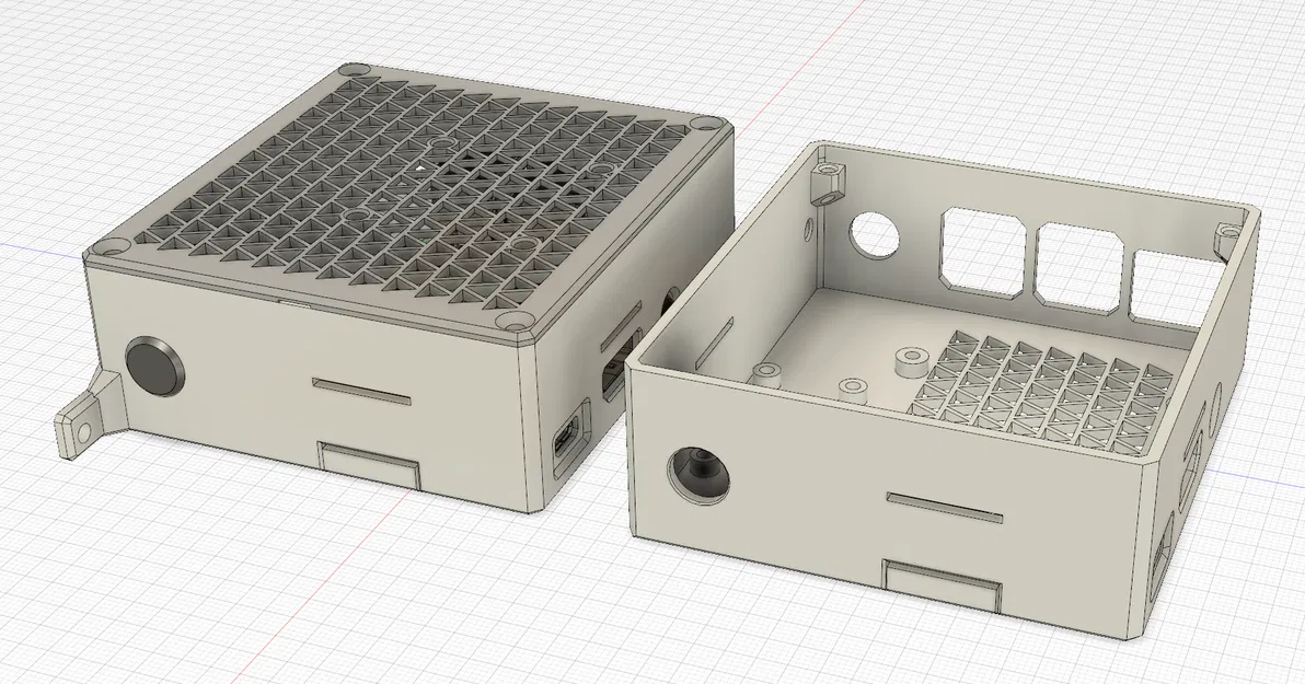 Vỏ Raspberry Pi 3 tích hợp Buck Converter - Gắn trực tiếp lên Prusa i3 MK3 - Image 11