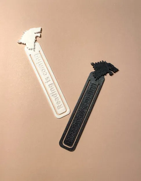 Kẹp sách Game of Thrones - Đánh dấu trang sách theo phong cách nhà Stark - Image 3