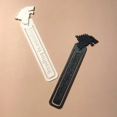 Kẹp sách Game of Thrones - Đánh dấu trang sách theo phong cách nhà Stark