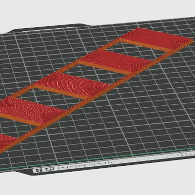 Bộ khung nâng (Riser) cho máy in 3D Bambu Lab P1P P1S