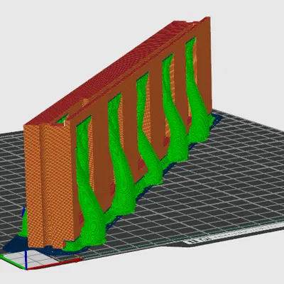 Bộ khung nâng (Riser) cho máy in 3D Bambu Lab P1P P1S