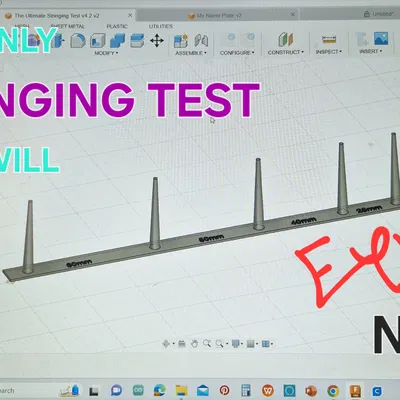 Bài kiểm tra stringing tối thượng cho mọi máy in 3D (V4.2)