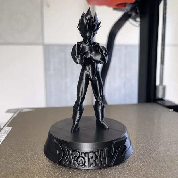 Mô hình 3D Vegeta Dragonball Z với đế trưng bày cực chất - Image 2