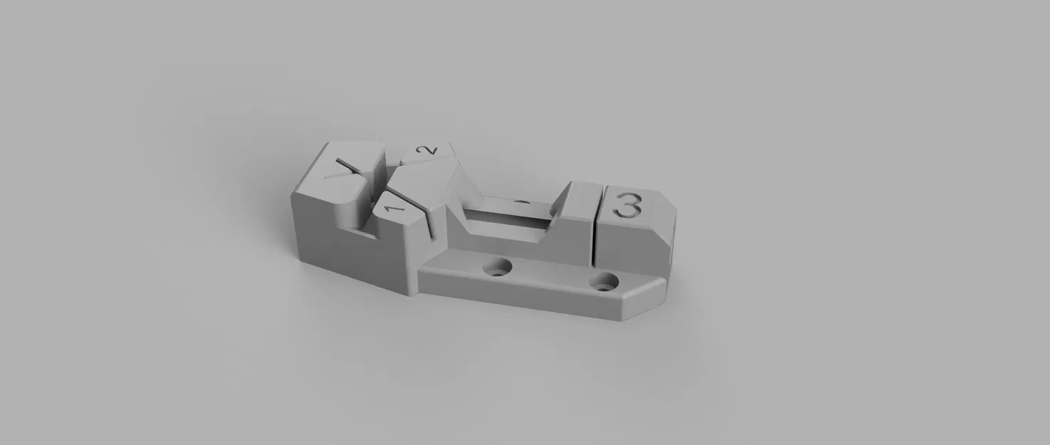 Dụng cụ cắt ống PTFE cho Prusa MK3s+ 60° 42.3mm - Image 1