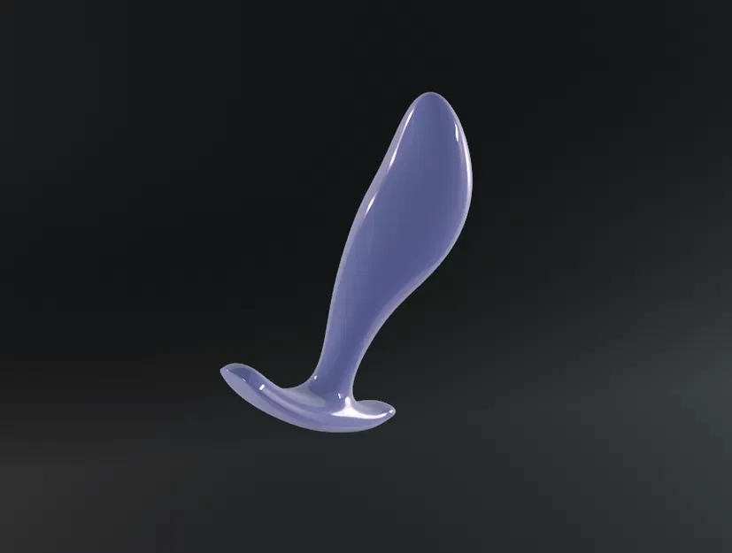 Mô hình đồ chơi cá nhân 3D Comfy Buttplug V2 dễ in ấn - Image 1