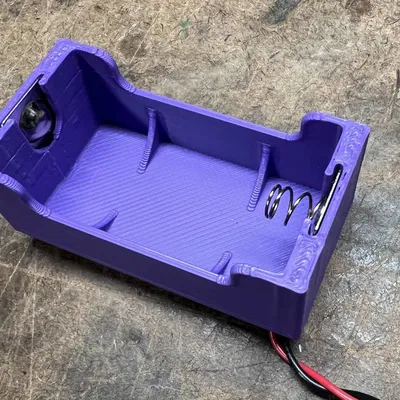 Đế giữ pin cỡ D (D-Cell) 1 và 2 viên cực tiện lợi