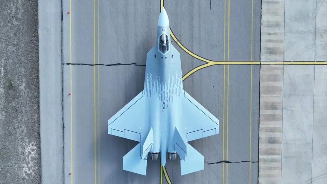 Mô hình chiến đấu cơ Kaan Jet Fighter dạng Lowpoly - Image 3