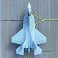 Mô hình chiến đấu cơ Kaan Jet Fighter dạng Lowpoly - Thumbnail 3