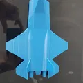 Mô hình chiến đấu cơ Kaan Jet Fighter dạng Lowpoly - Thumbnail 4