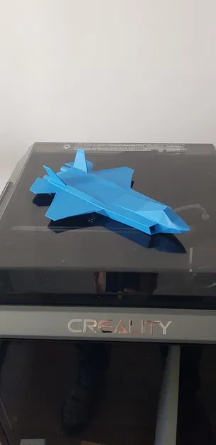 Mô hình chiến đấu cơ Kaan Jet Fighter dạng Lowpoly - Image 5