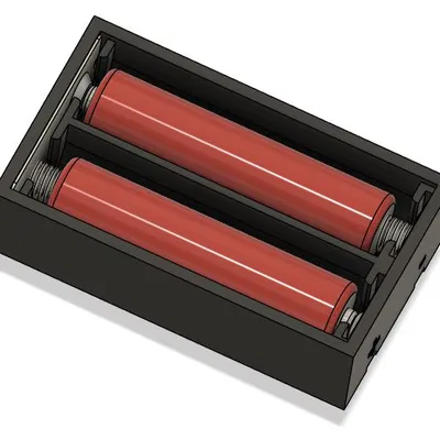 Khay đựng pin AAA 2 ngăn cho dự án điện tử DIY