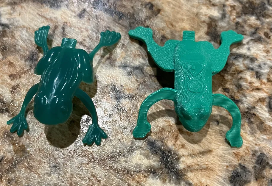 Mô hình 3D chú ếch nhảy đáng yêu (Jumping Frog) cho bé - Image 1