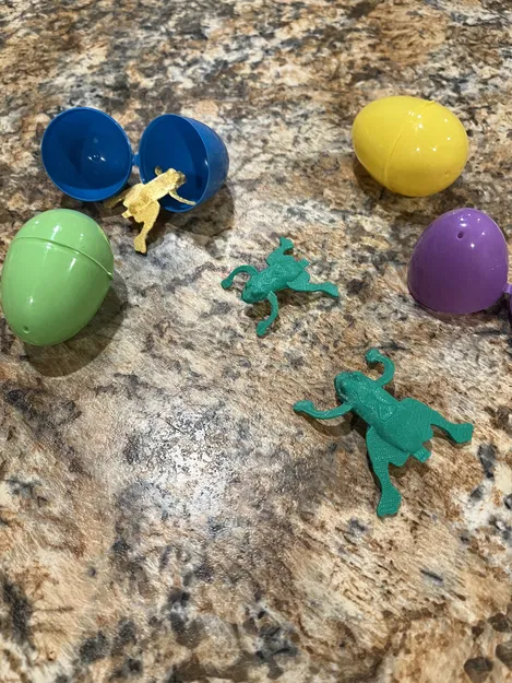 Mô hình 3D chú ếch nhảy đáng yêu (Jumping Frog) cho bé - Image 2