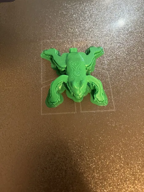 Mô hình 3D chú ếch nhảy đáng yêu (Jumping Frog) cho bé - Image 3