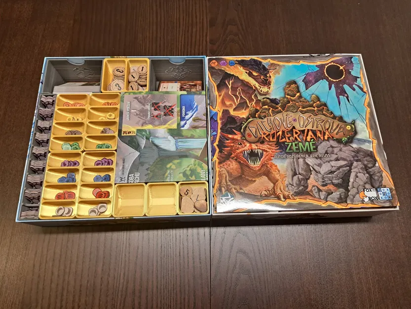 Khay đựng token nỗi sợ Spirit Island - Tối ưu hóa hộp game của bạn - Image 2