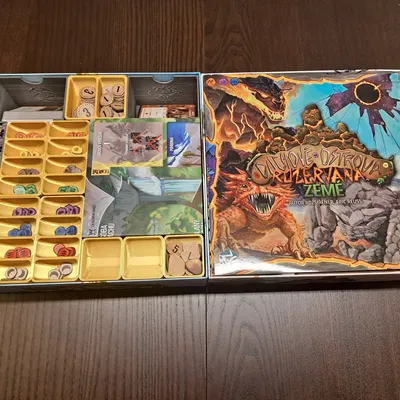 Khay đựng token nỗi sợ Spirit Island - Tối ưu hóa hộp game của bạn