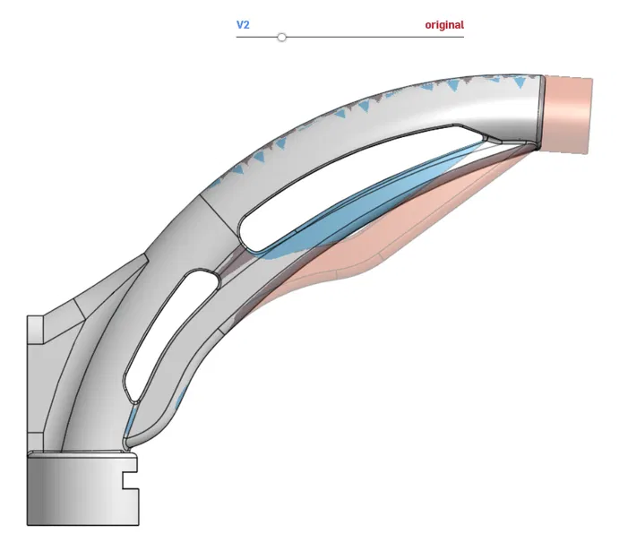 Bản cải tiến dẫn hướng ống PTFE cho X1 / P1P - Image 2