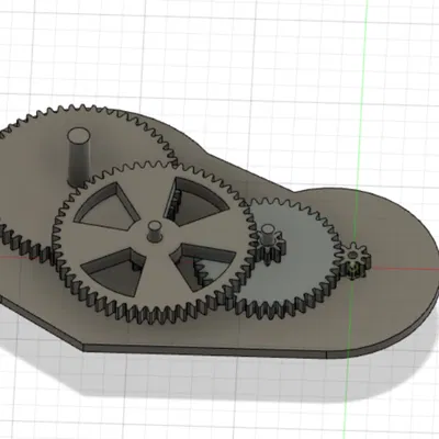 Hộp số tỉ lệ 130:1 cho động cơ DC