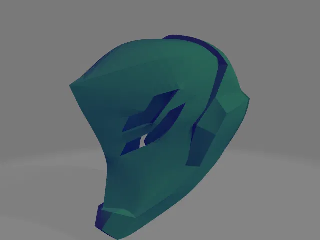 Mô hình mũ bảo hiểm Gaelio Vidar Gundam IBO in 3D - Image 2