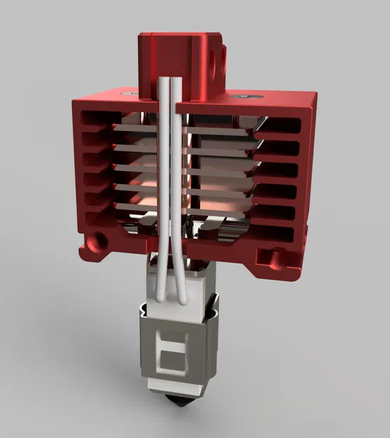 Mô hình CAD Hotend TZ3.0 cho Bambulab X1C, P1P, P1S - Image 1