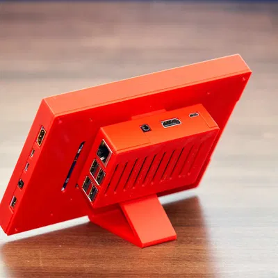 Giá đỡ để bàn cho Raspberry Pi 3B/4B/5B dùng kèm màn hình HDMI LCD