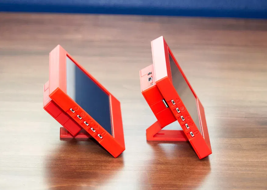 Giá đỡ để bàn cho Raspberry Pi 3B/4B/5B dùng kèm màn hình HDMI LCD - Image 6