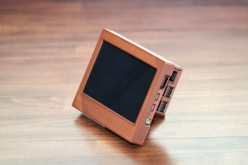 Giá đỡ để bàn cho Raspberry Pi 3B/4B/5B dùng kèm màn hình HDMI LCD - Image 8