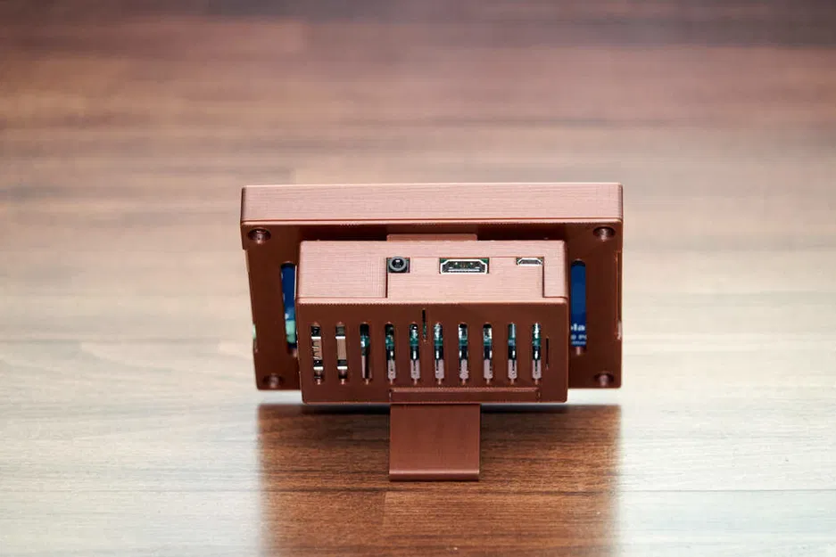 Giá đỡ để bàn cho Raspberry Pi 3B/4B/5B dùng kèm màn hình HDMI LCD - Image 9