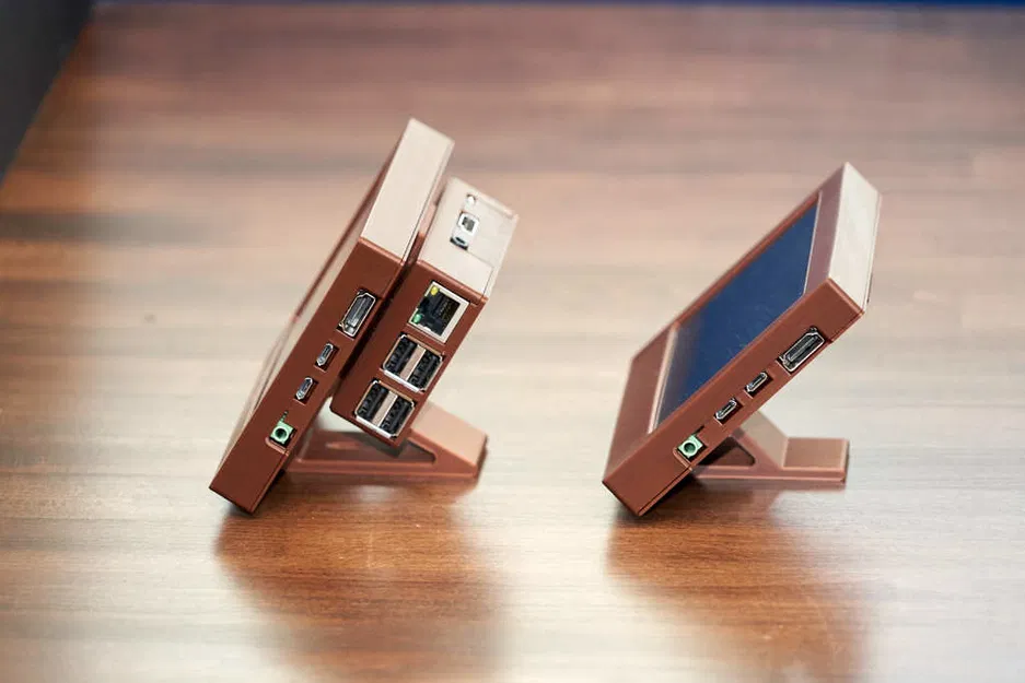 Giá đỡ để bàn cho Raspberry Pi 3B/4B/5B dùng kèm màn hình HDMI LCD - Image 11