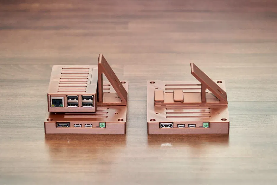 Giá đỡ để bàn cho Raspberry Pi 3B/4B/5B dùng kèm màn hình HDMI LCD - Image 12