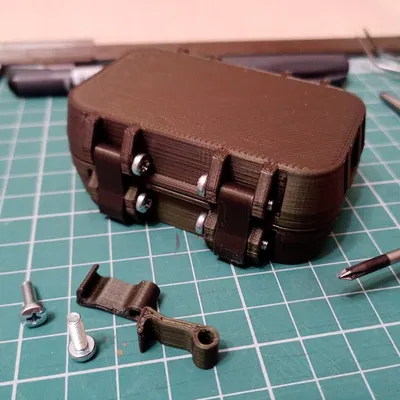 Hộp đựng đồ đa năng siêu bền (Caja robusta) in 3D chất lượng