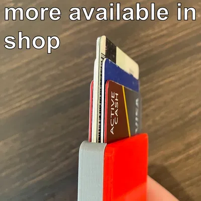 Ví nam nhỏ gọn (Billetera delgada) in 3D - Thiết kế thông minh