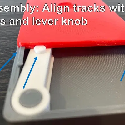 Ví nam nhỏ gọn (Billetera delgada) in 3D - Thiết kế thông minh