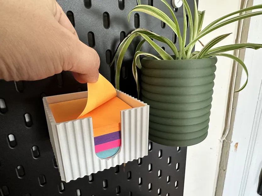 Giá đỡ giấy ghi chú (Sticky note holder) cho bảng IKEA Skådis - Image 1