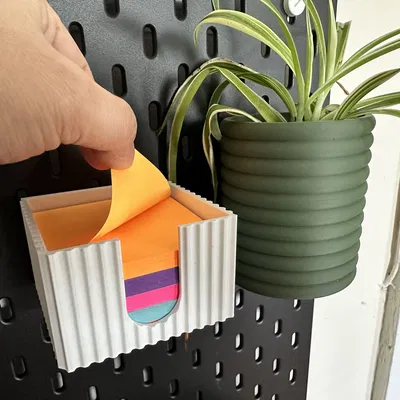 Giá đỡ giấy ghi chú (Sticky note holder) cho bảng IKEA Skådis