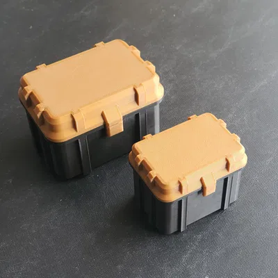 Hộp lưu trữ pin AAA thiết kế thông minh, in 3D cực gọn