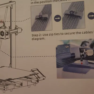 Miếng thay thế dây rút trục X cho dòng Anycubic Kobra 2 Max/Pro/Plus/Neo