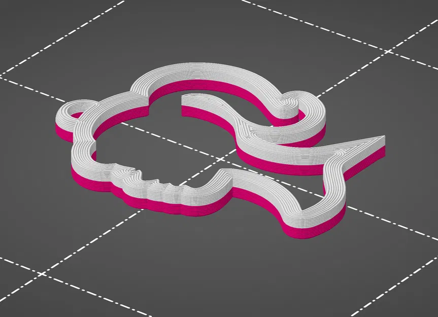 Móc khóa Barbie - Mẫu in 3D hình bóng cực xinh cho người mới bắt đầu - Image 2