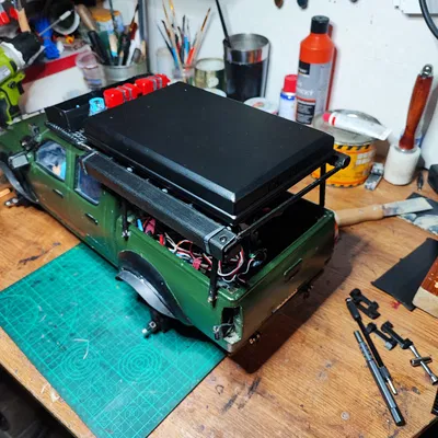 Lều nóc xe RC tỉ lệ 1:10 - Phụ kiện camper