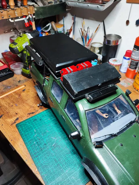 Lều nóc xe RC tỉ lệ 1:10 - Phụ kiện camper - Image 3