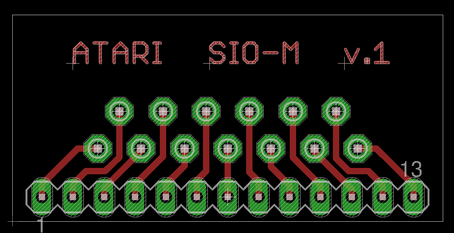 Ổ cắm SIO-M cho máy tính Atari 8-bit - Image 4