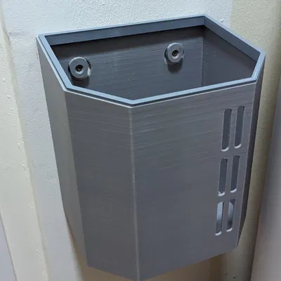 Thùng rác 10L treo tường kèm khung giữ túi