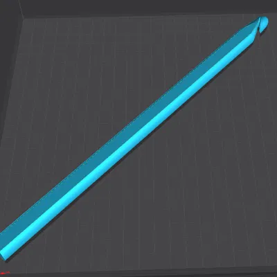 Kim móc len Tunisian tùy chỉnh kích thước