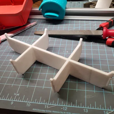 Vách ngăn in 3D cho khay nhựa Milwaukee Slim Packout (3-way & 6-way)