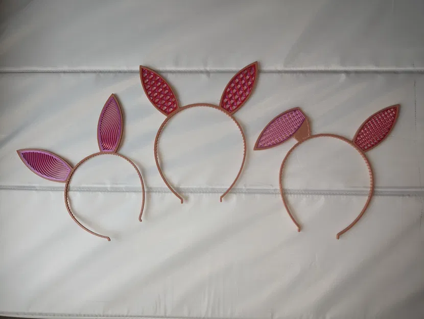 Băng đô tai thỏ chào mừng Phục Sinh (Easter Bunny) với nhiều tùy chọn! - Image 2