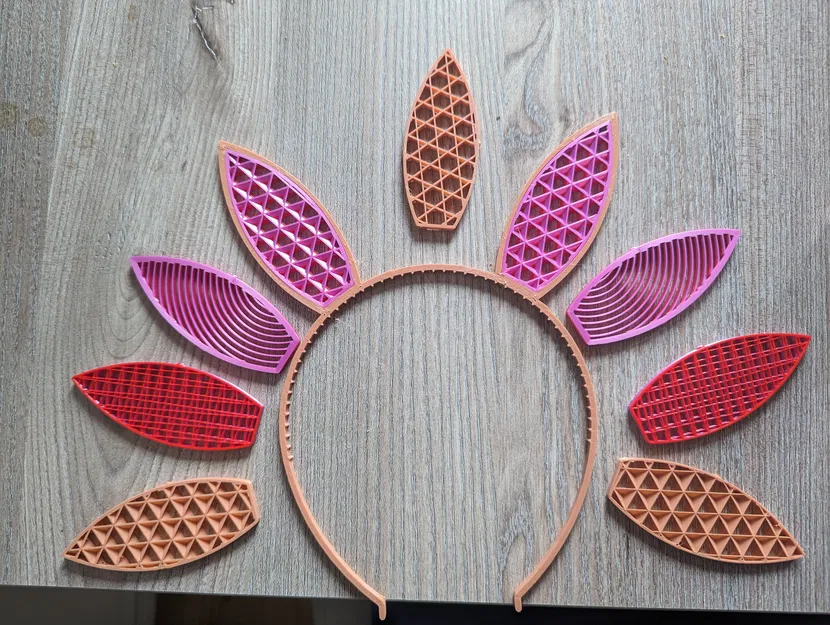 Băng đô tai thỏ chào mừng Phục Sinh (Easter Bunny) với nhiều tùy chọn! - Image 3