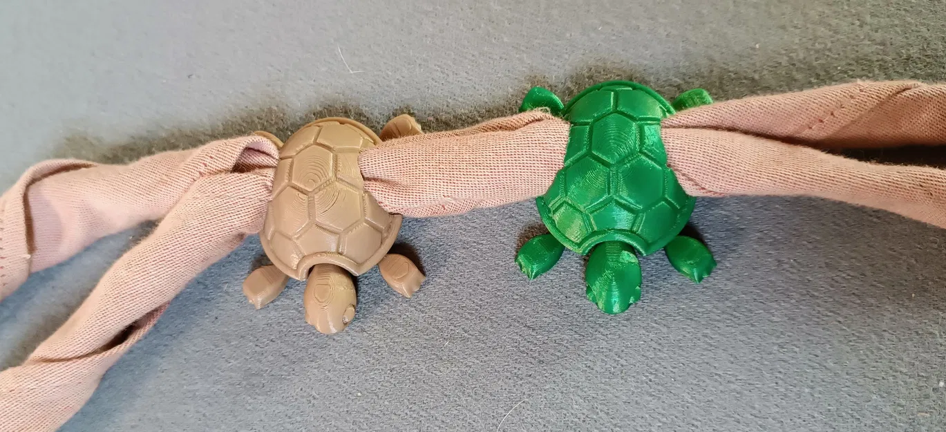 Nút thắt khăn quàng 3D hình rùa (Woggle) cho hướng đạo sinh - Image 1