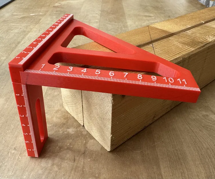 Thước Kẻ Vẽ Line Ruler Maxi 80x120x150 - Image 1