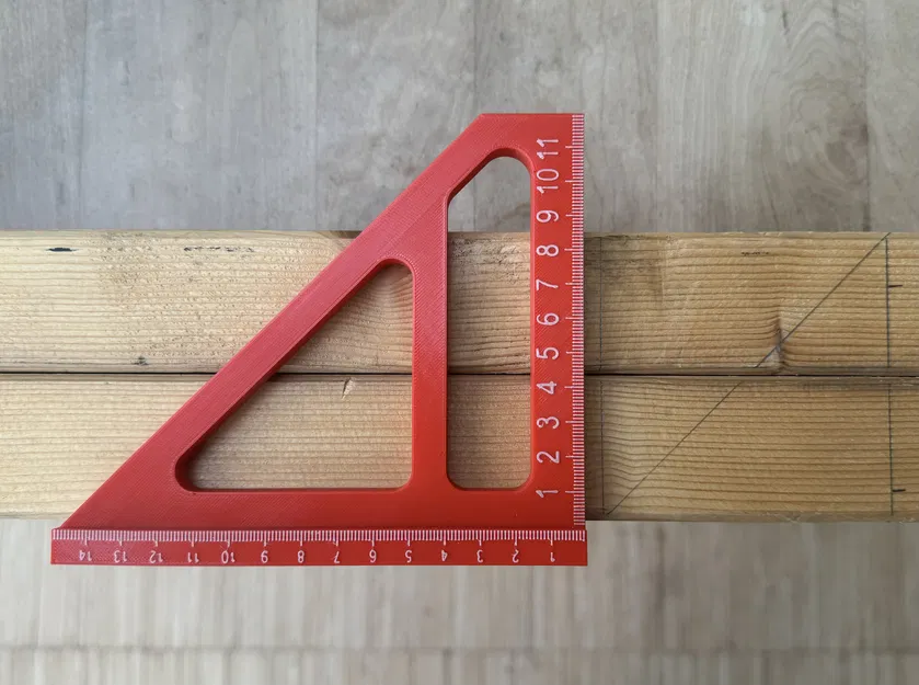 Thước Kẻ Vẽ Line Ruler Maxi 80x120x150 - Image 3