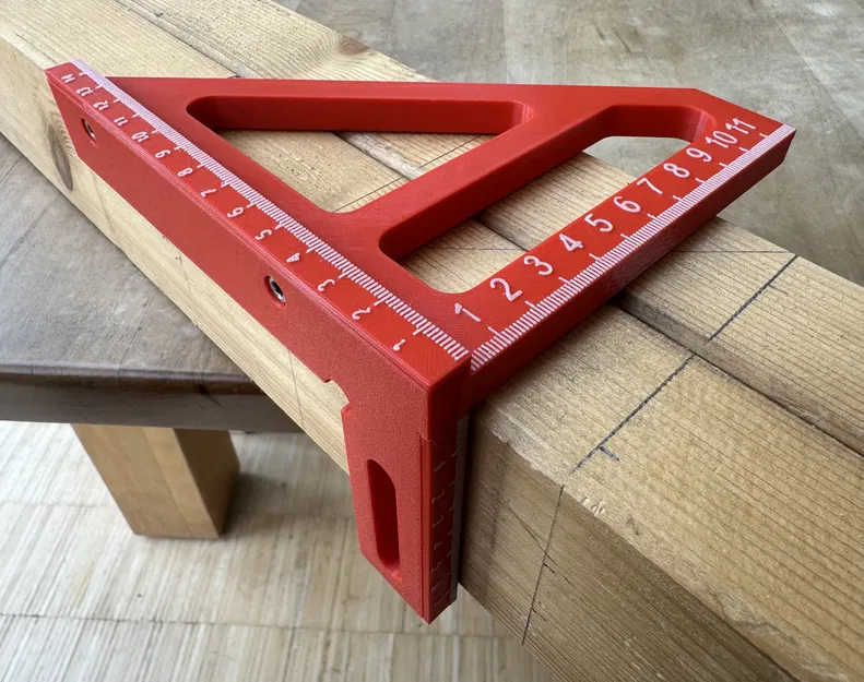 Thước Kẻ Vẽ Line Ruler Maxi 80x120x150 - Image 4